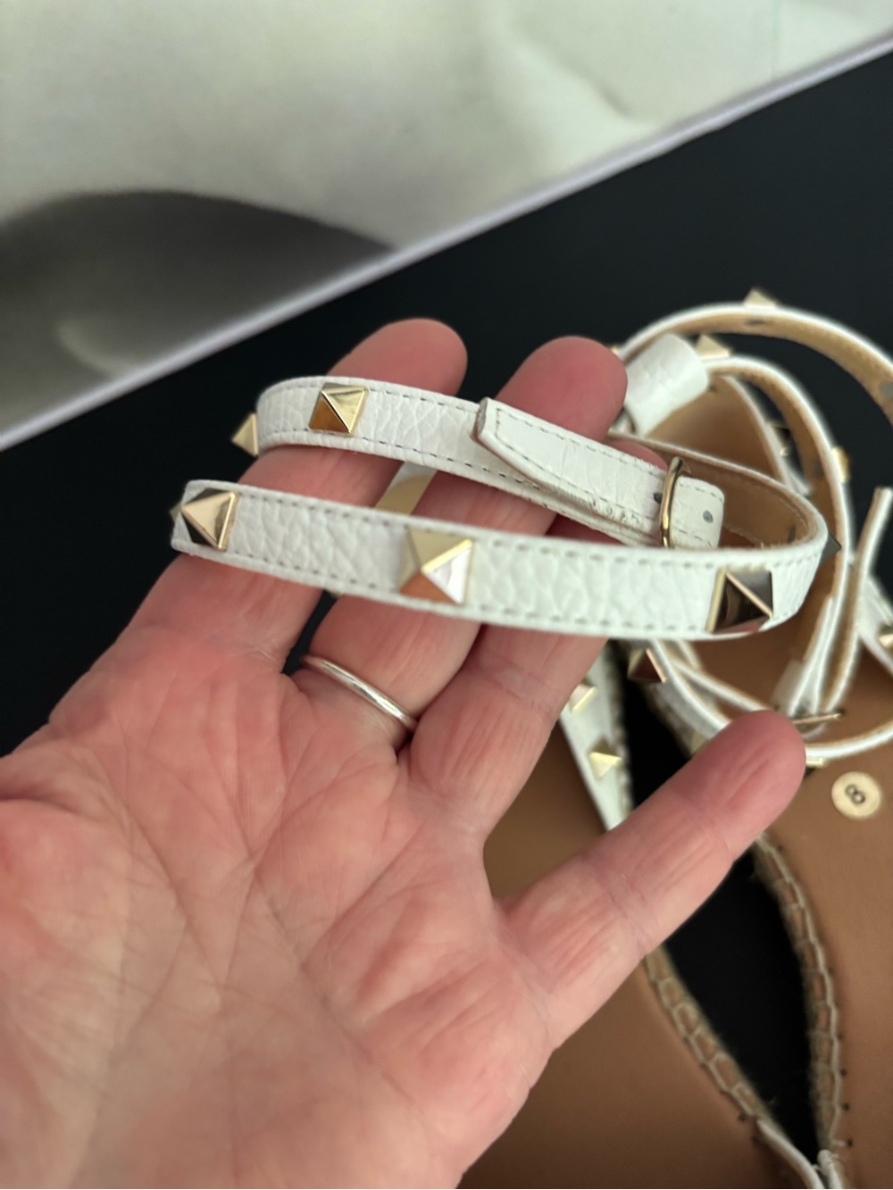 Maypol Spain white espadrille flats - Picture 6 of 10